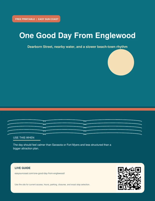 One Good Day From Englewood printable cover
